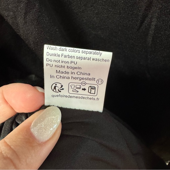 Grace Karin Black Floral Chiffon‎ Dress NWT size 22W Split Sleeve Blue Flowers - Picture 9 of 11